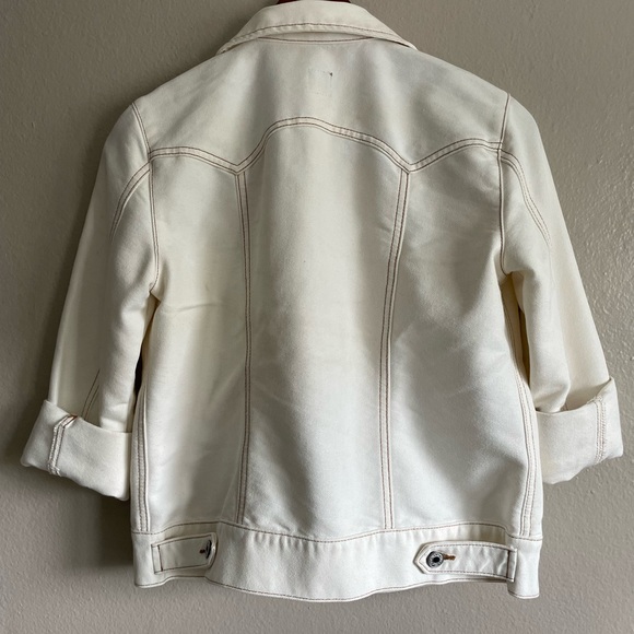 White denim jacket- S - Picture 2 of 4